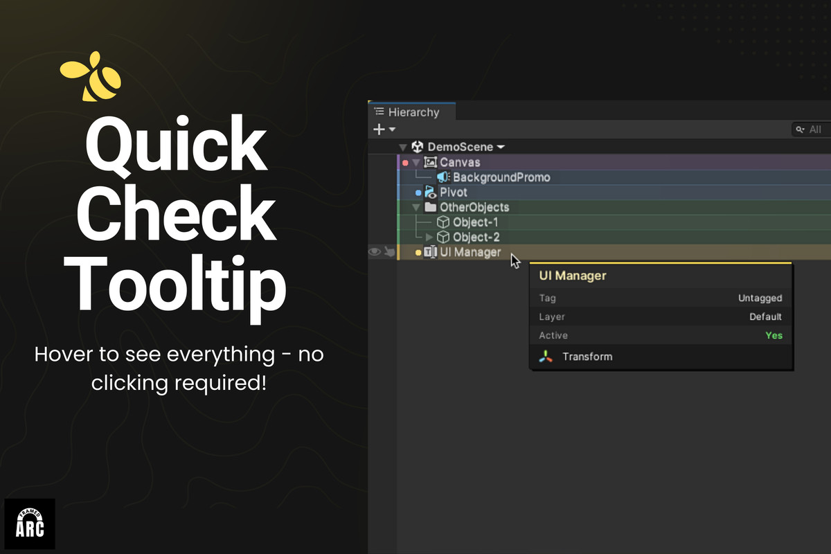 BEE Tools | Hierarchy & Inspector