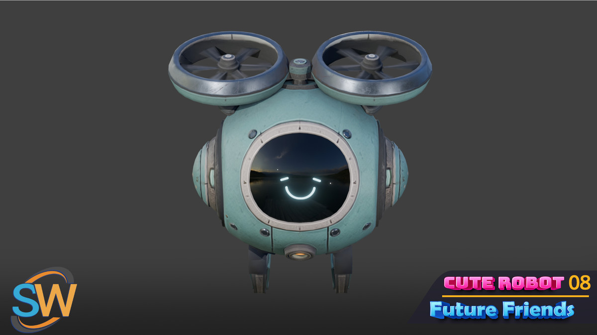 Cute Robot 08 – Future Friends