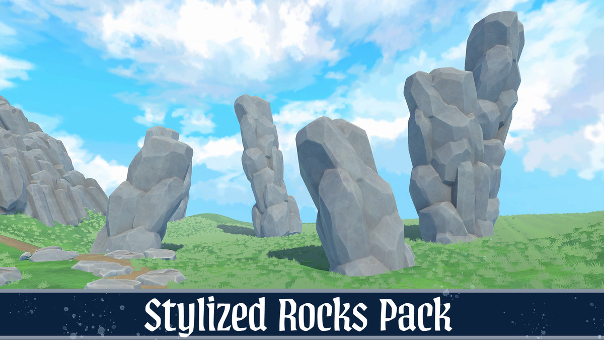 Stylized Rocks and Cliffs Pack