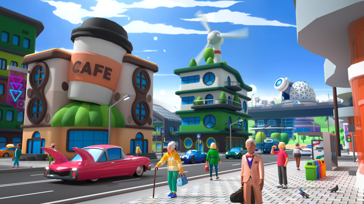 Cartoon City - Low Poly City 3D Models Pack