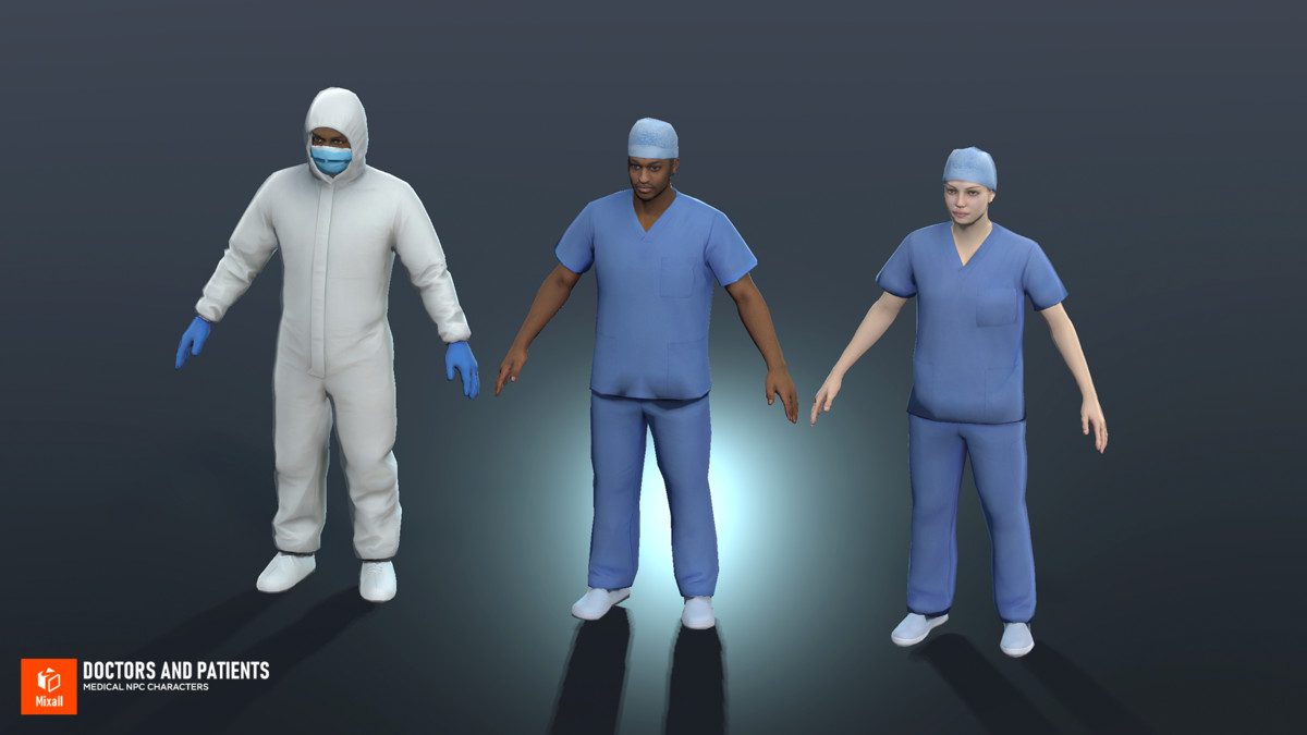 47 Medical & Lab Characters