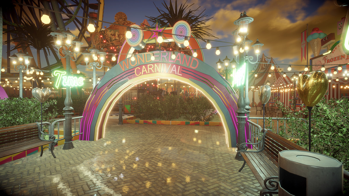 Amusement Park Wonderland Carnival