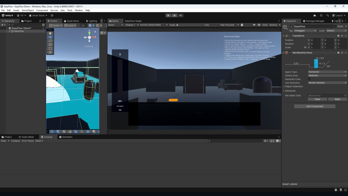 EasyFlow - Game Development Framework