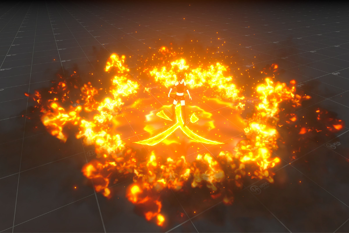 VFX Graph - Elemental magic circles