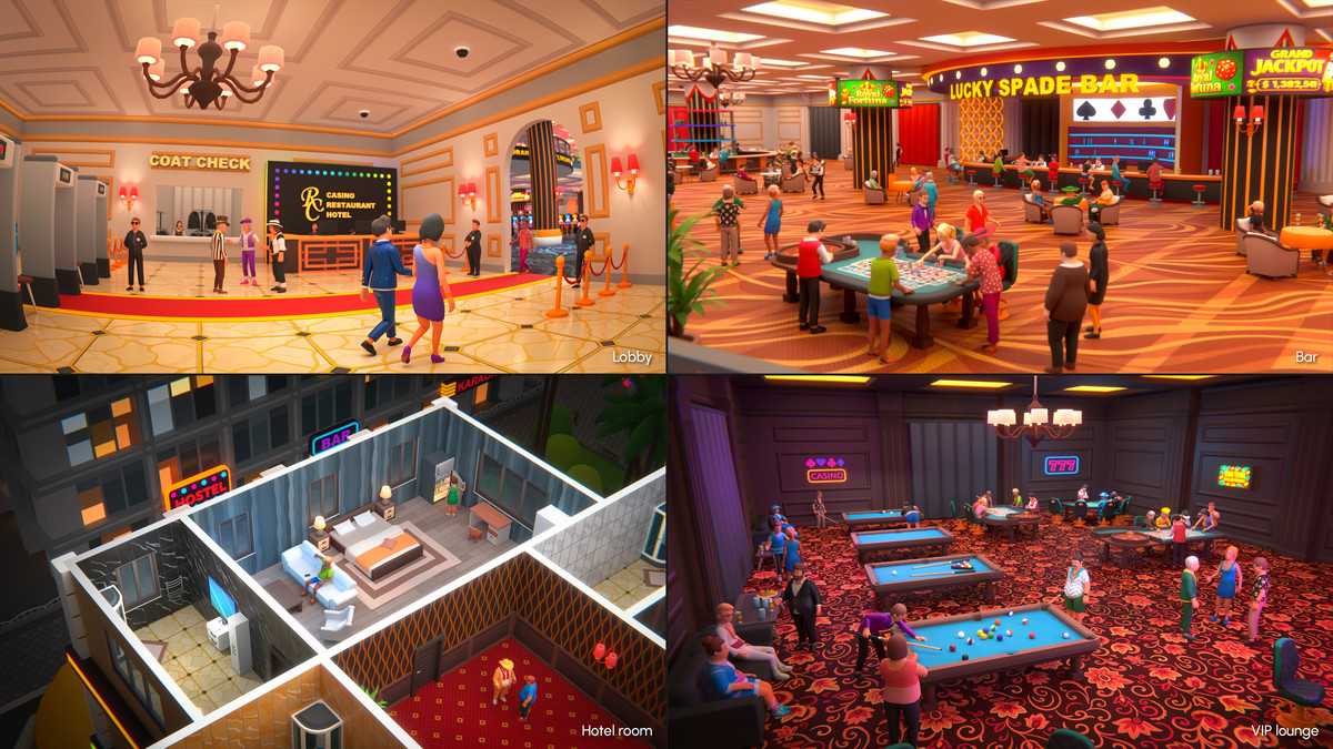 Casino - Low Poly Asset Pack