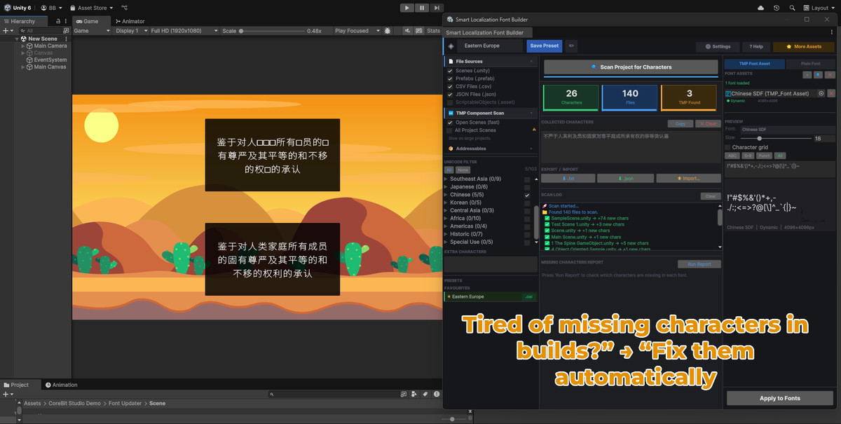 Smart TMP Font Builder