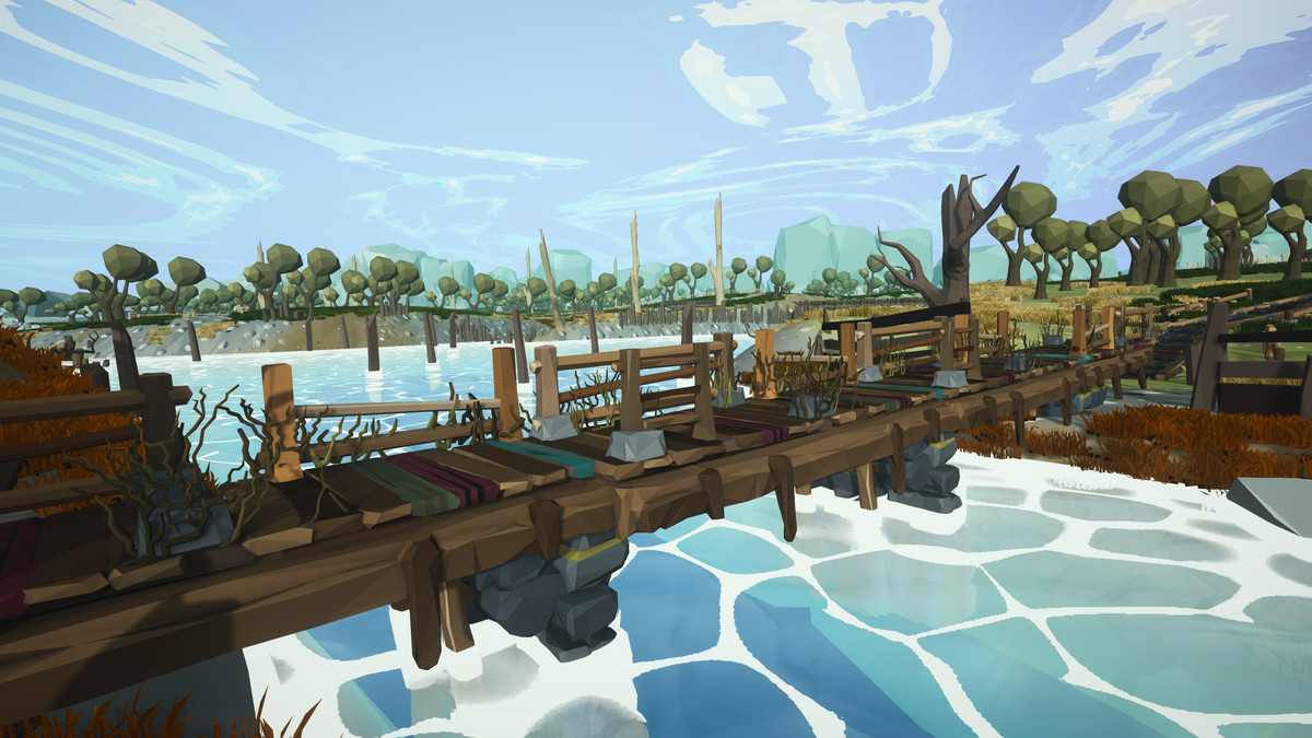 Roadside Tales: Backroad Bridges - Stylized Modular Kit