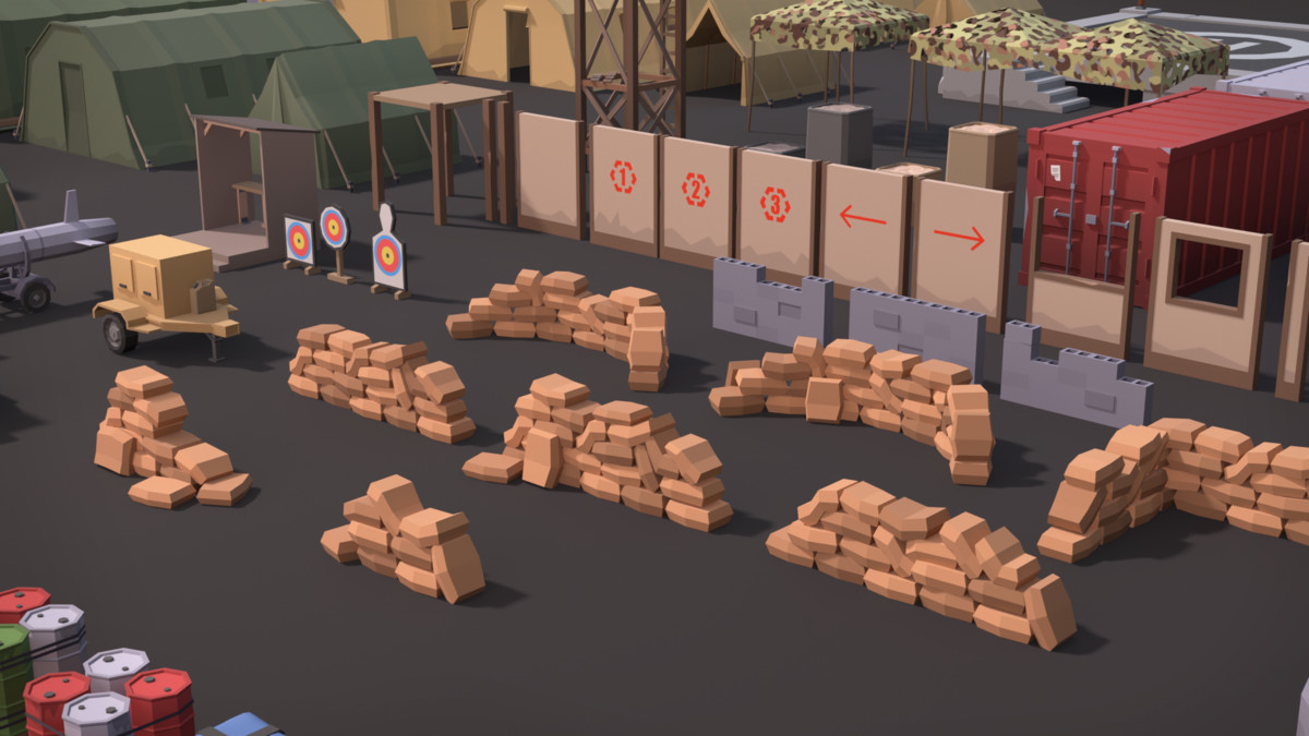Military Props Pack (Stylized) – BoznaWhat