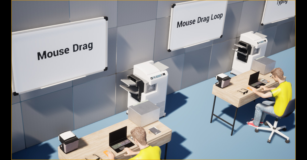 Office Worker Animation
