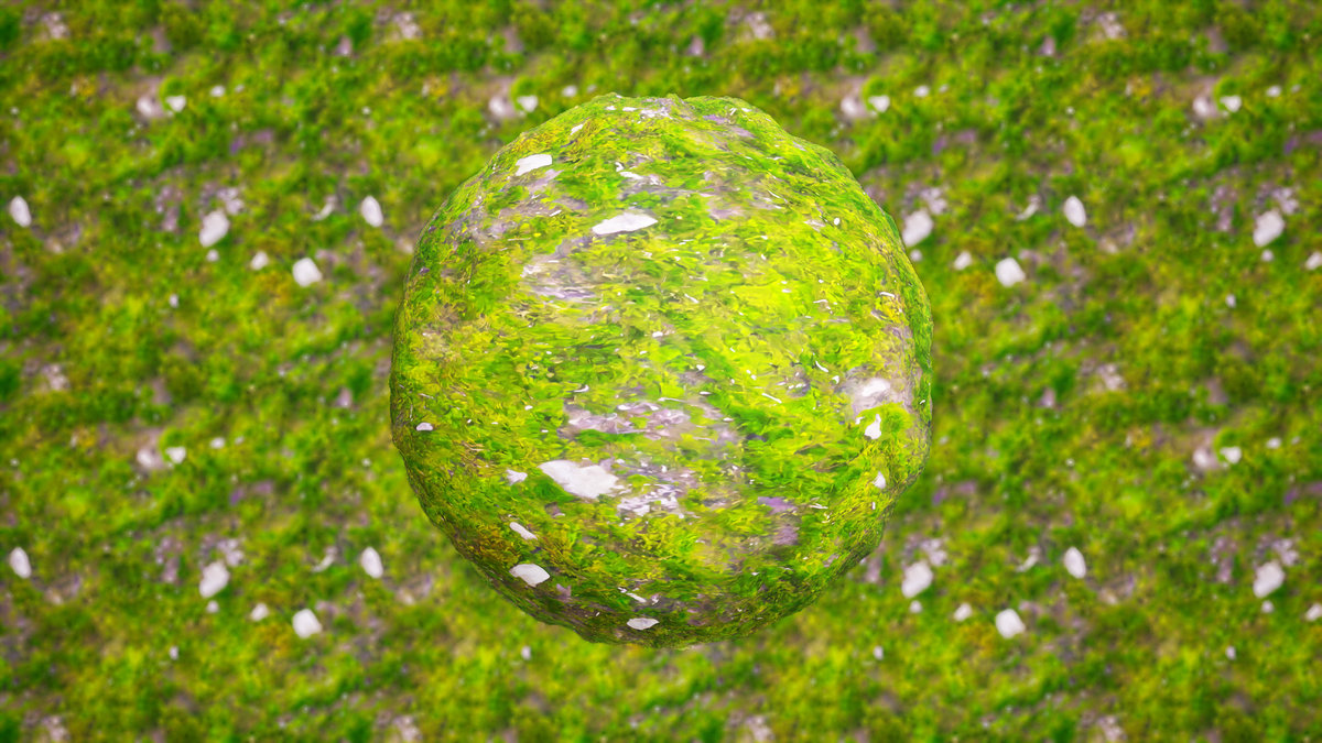 Stylized Materials - Moss 1