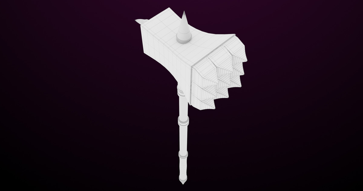 5 Battle Hammers Collection URP HDRP Textures