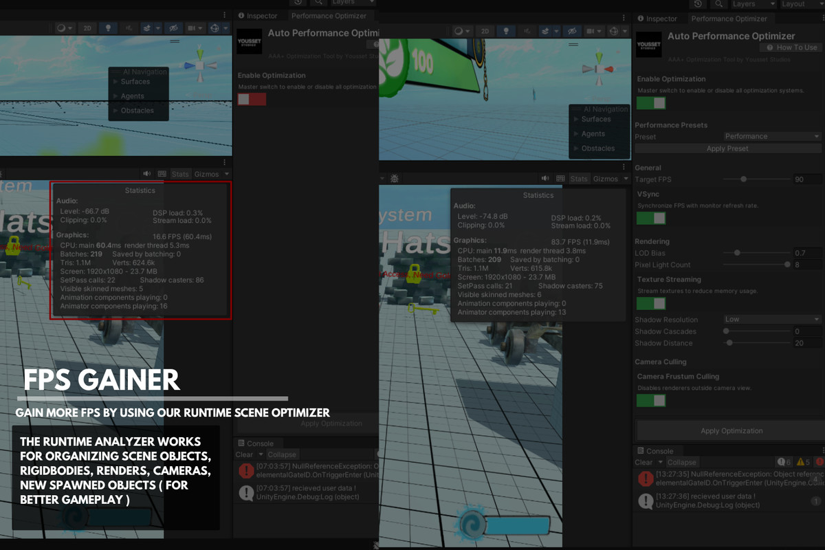 Level Optimizer