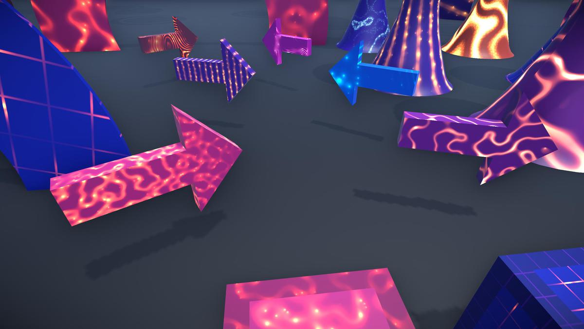 Animated Abstract Shader & Props