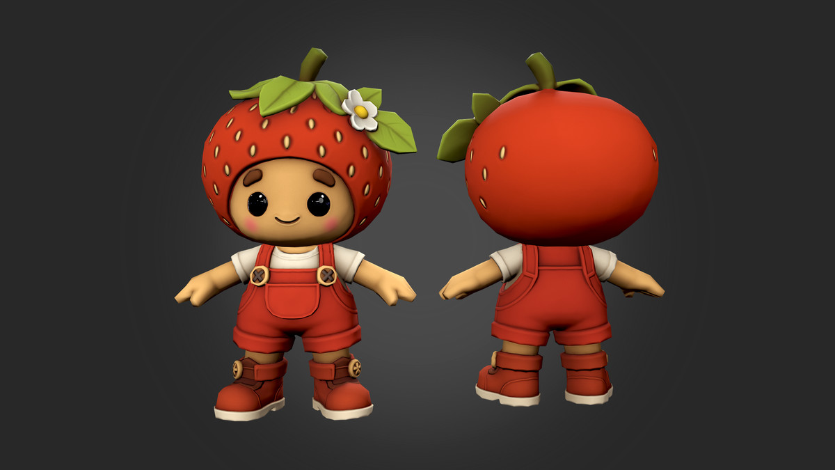 Strawberry character