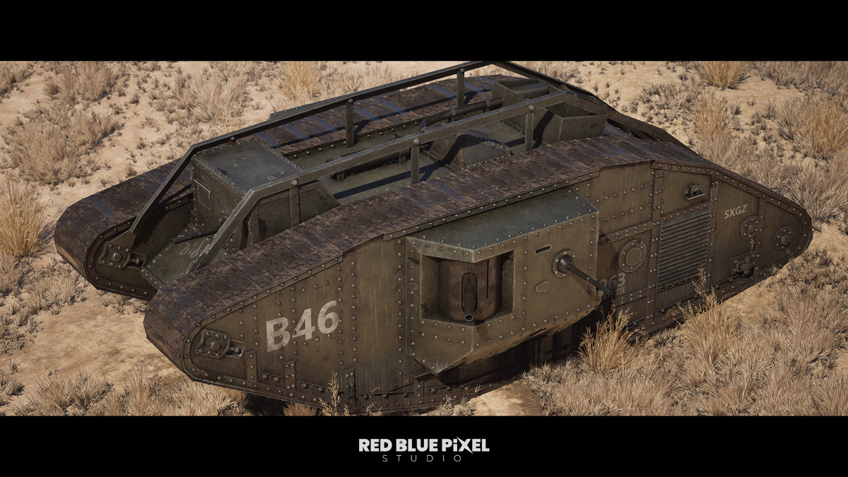 British Mark IV Male Tank