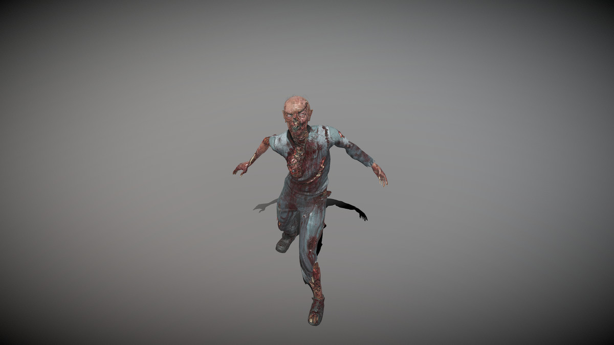 Zombie Animation Root Motion Basic Pack