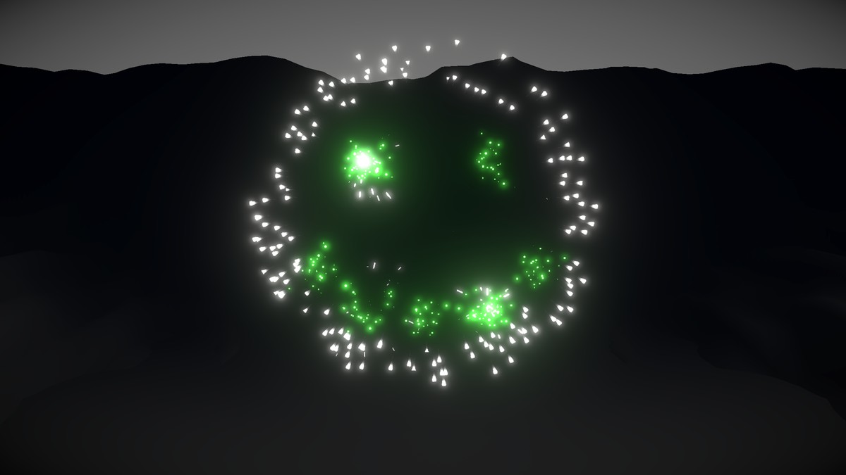 VFX Graph - Fireworks - Vol. 1