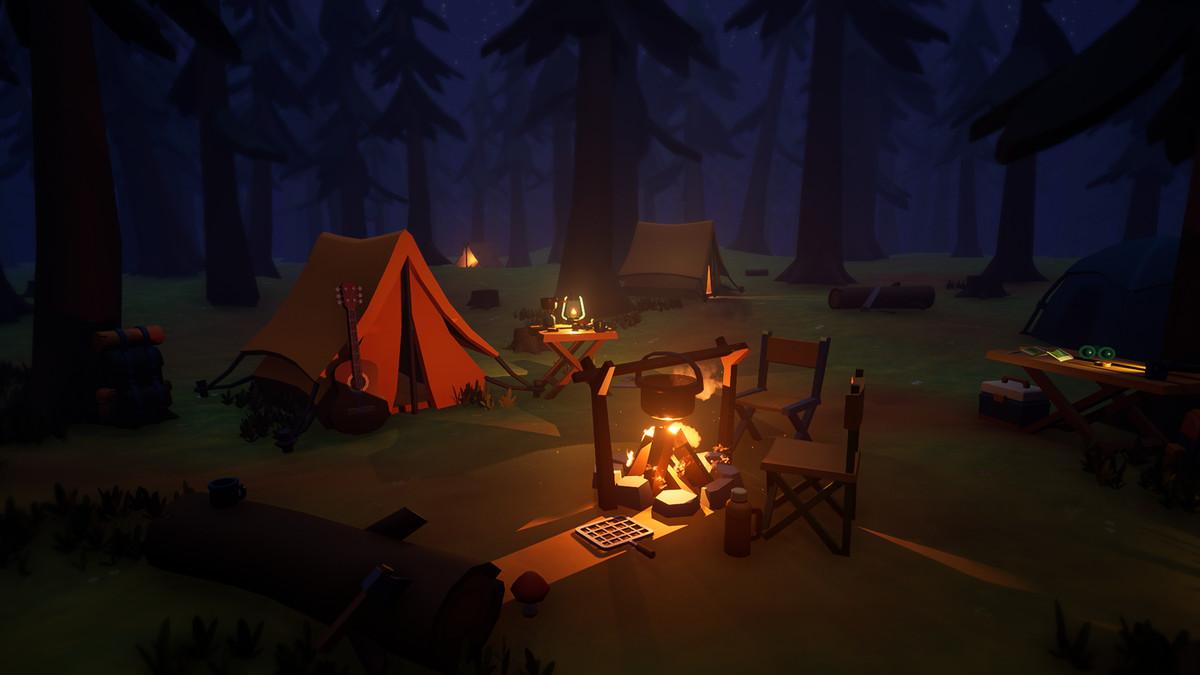 Camping Pack – Stylized Low Poly
