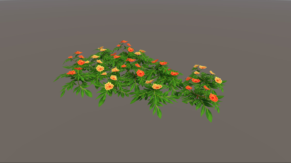 Stylized Hand-Painted Plant & Flower Pack