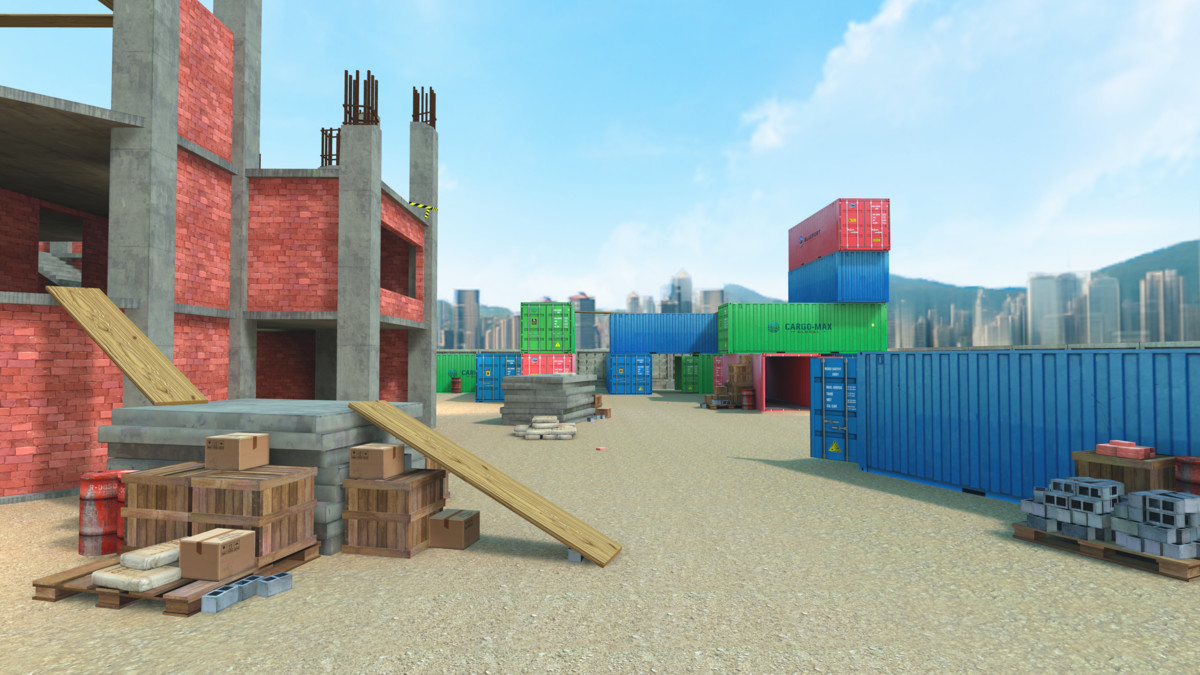 Stylized Construction Site – Game-Ready Modular Environment Pack