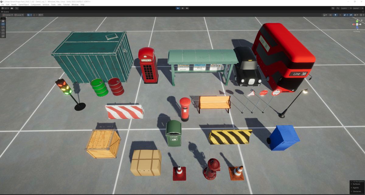 Urban Street Props Package