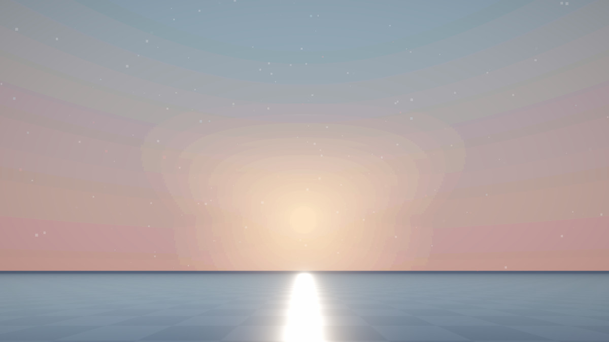 Procedural Pixel Skybox