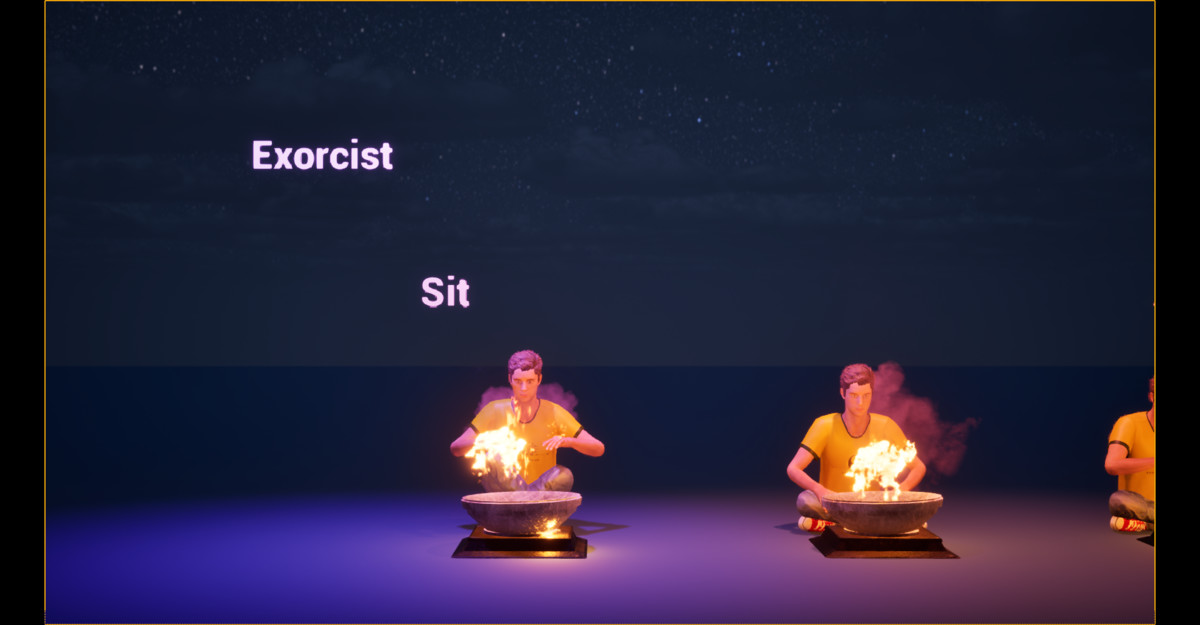 Ghost Exorcist Animation
