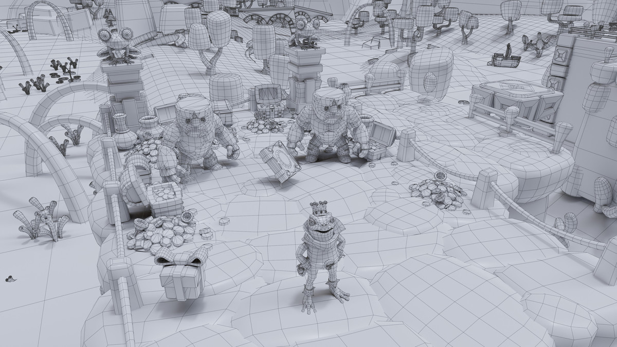 Adventure Land - Low Poly 3D Models Pack