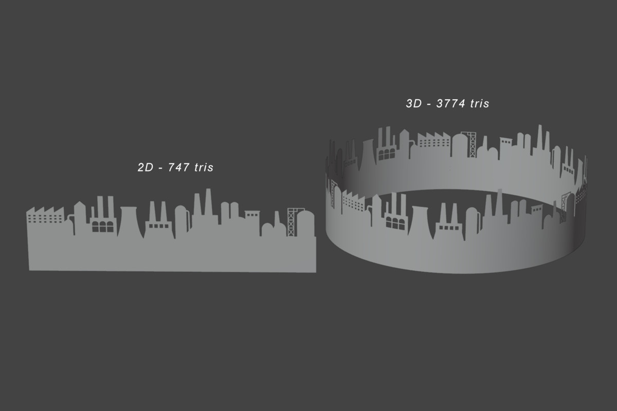 PolyArt Series - Landscape Planes (2D & 3D)