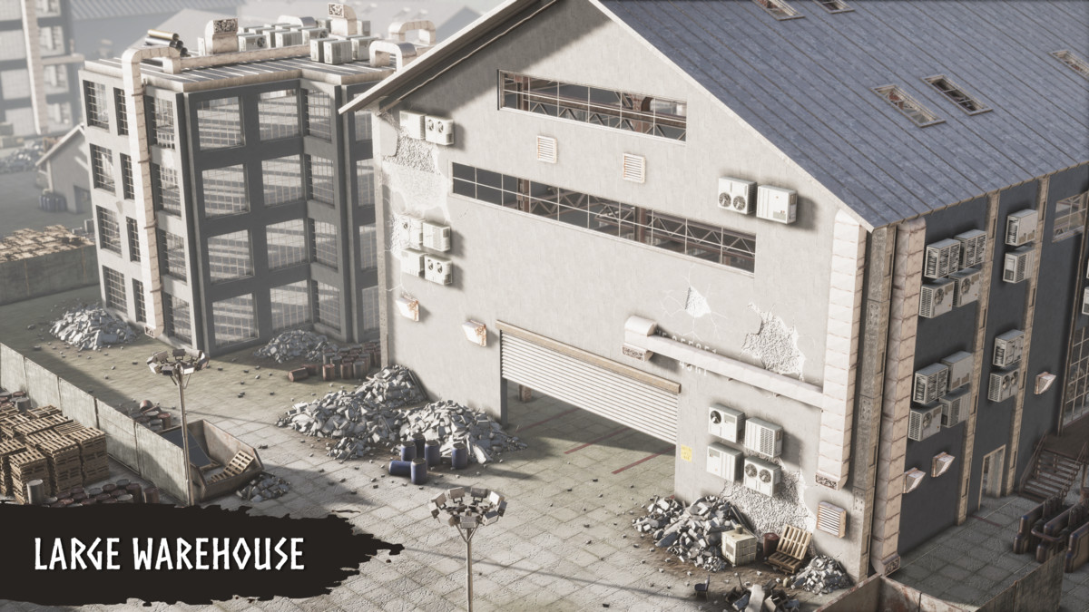 Industrial Factory (Factory, Warehouse, Industrial Factory, Modular Factory)