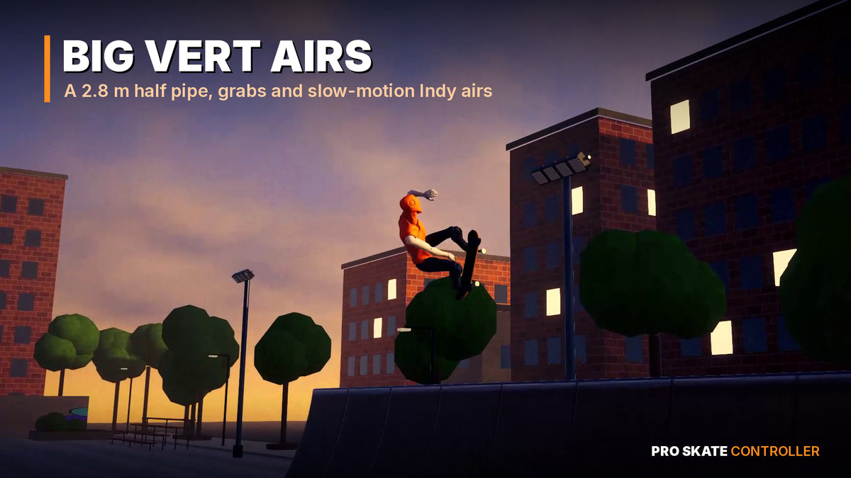Pro Skate Controller: Physics Skateboarding Kit