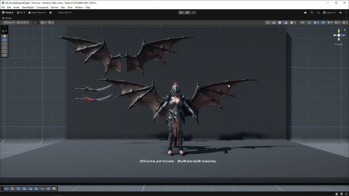 N5: Vyara | Female Dragon Knight