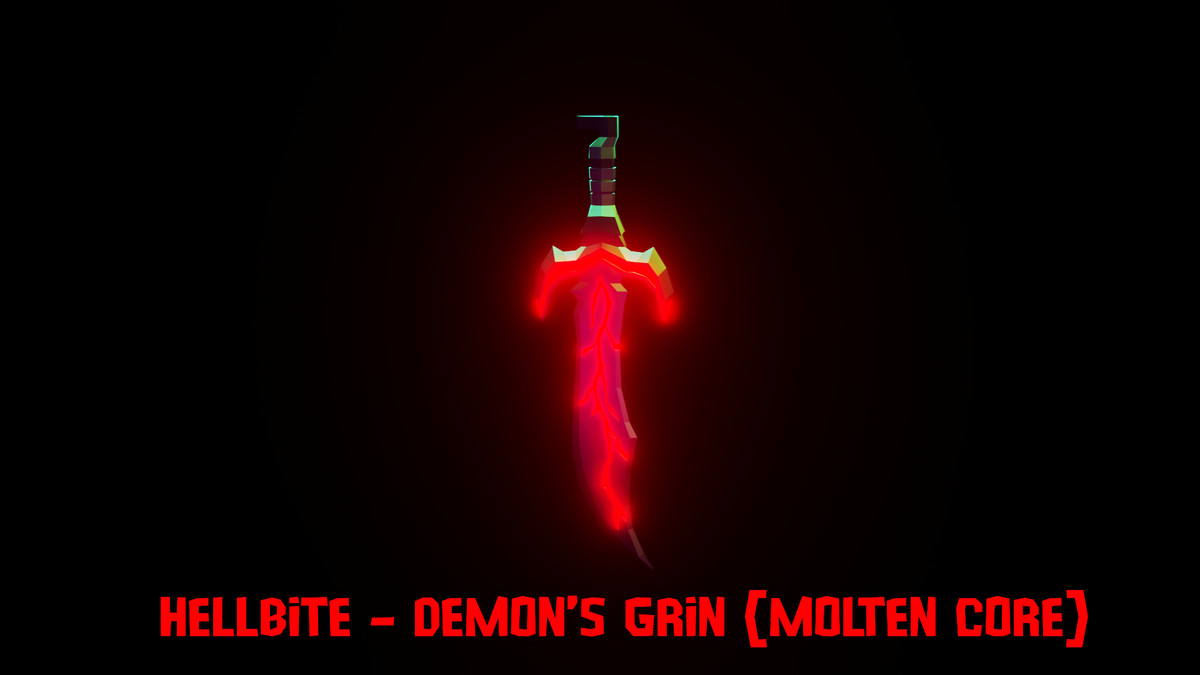 STYLIZED LEGENDARY DAGGER