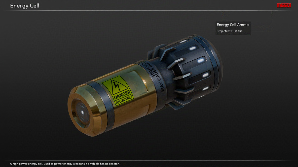 Scifi Ammunition Vehicles+Mechs