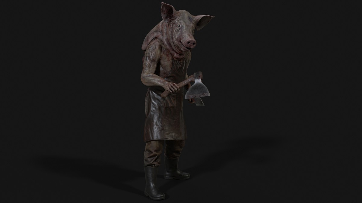 Pig-headed butcher