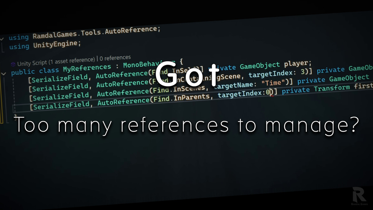AutoReference - Automatic Component & GameObject References