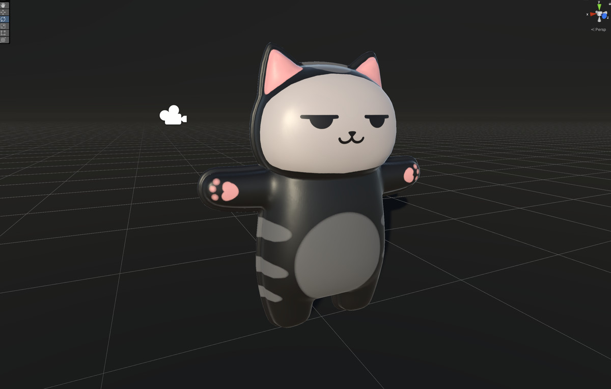 Chibi Carton Cat