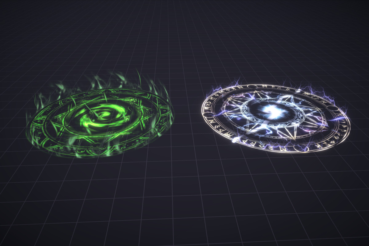 Magic Circle Spells VFX Pack