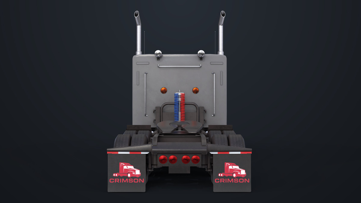 Heavy Truck Chassis 07 Generic Grey URP HDRP Textures