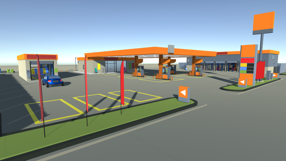 Snaps Prototype Gas Station