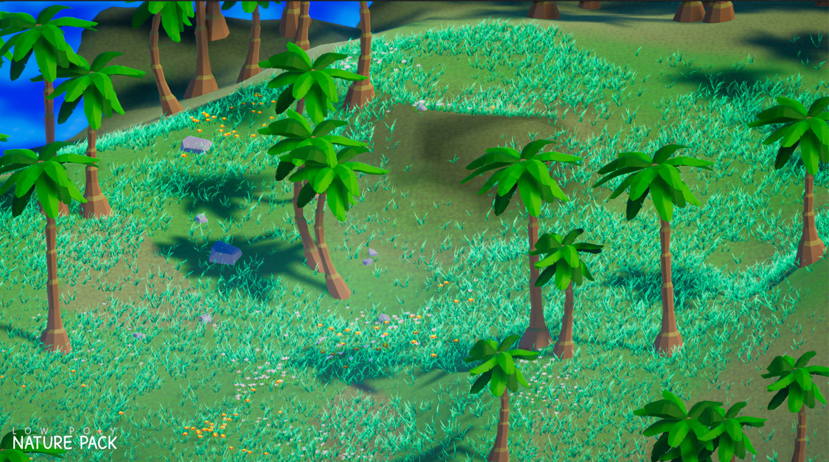 Low Poly Nature Biomes Pack