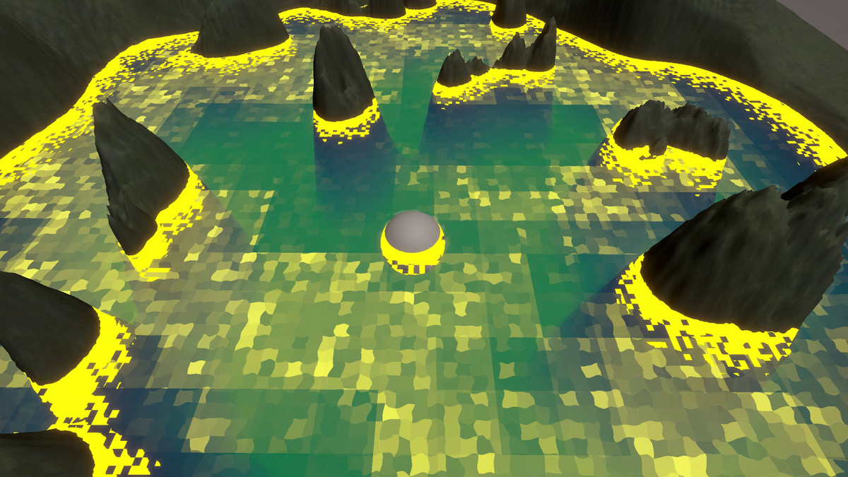 Pixel Water Shader