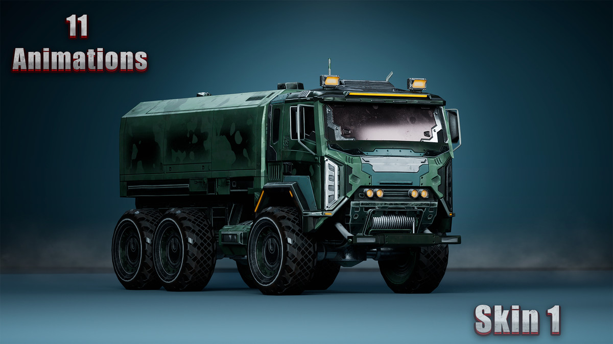 Sci-Fi Transport - Truck