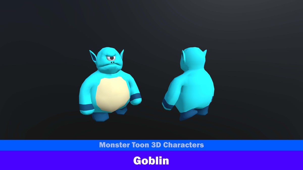 Monster Toon 3D Characters