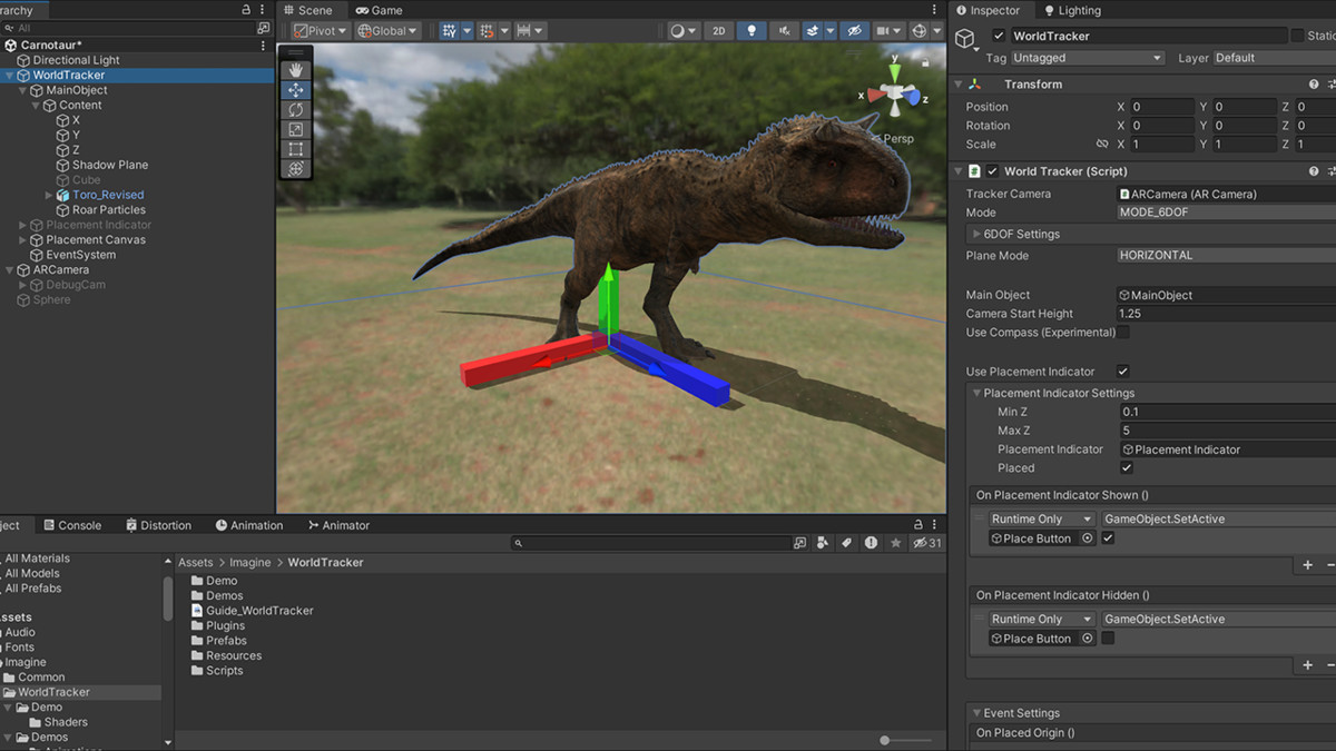 Imagine WebAR - WorldTrackerV8