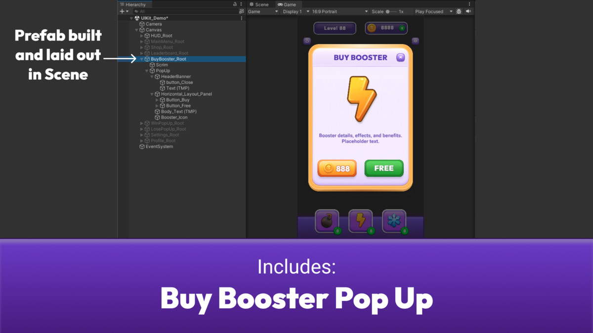 Casual Game UI Kit - Mobile