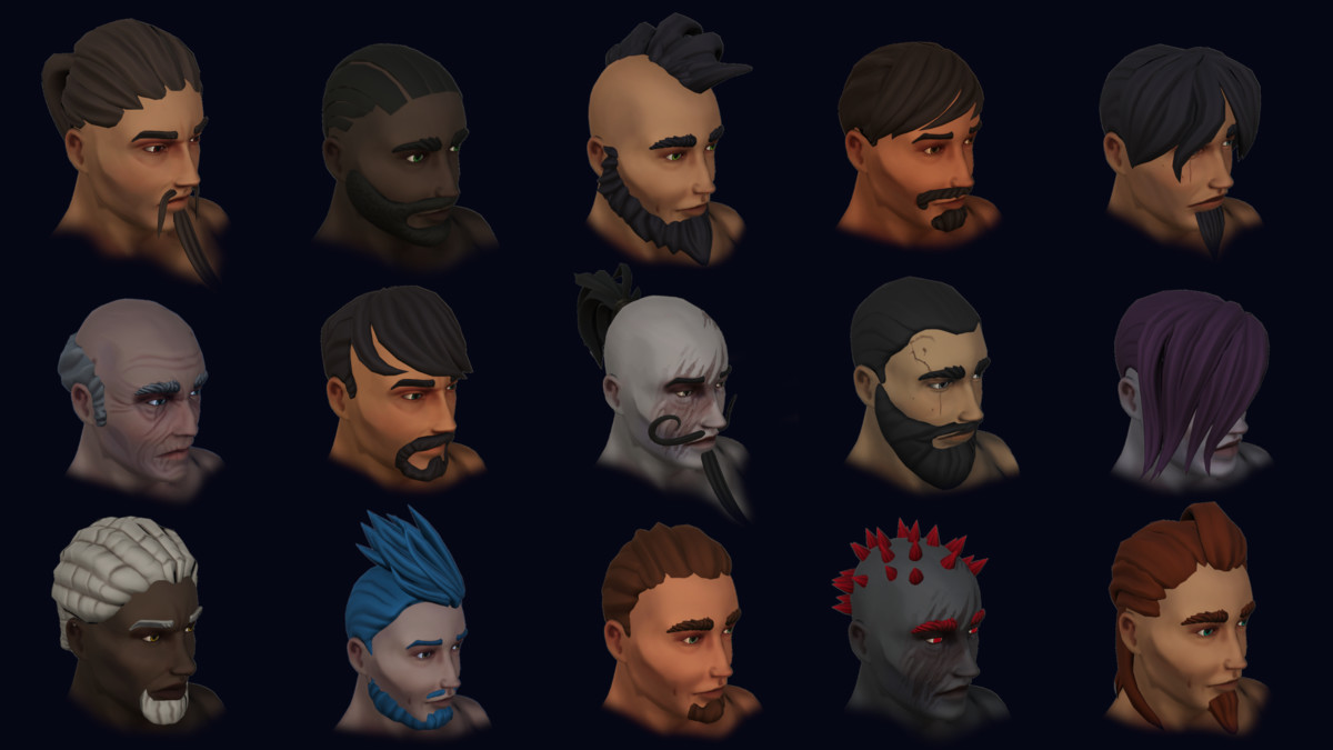 Character & Armor Bundle for Stylized Fantasy RPG