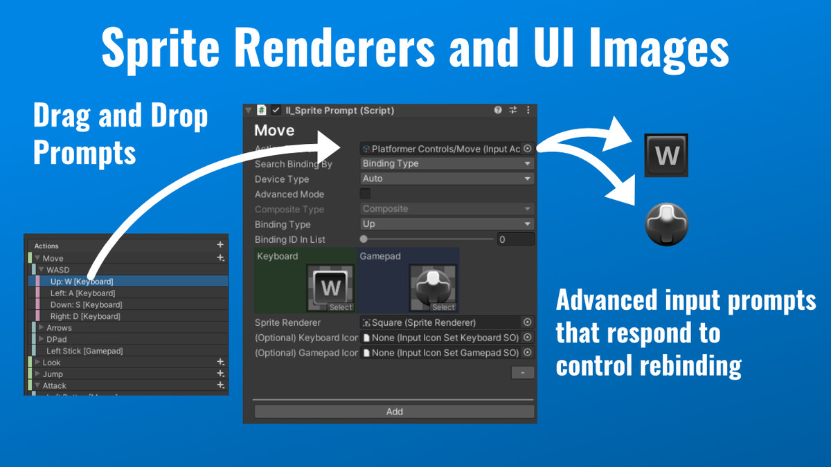 Input Icons: Core - Dynamic Prompts and Rebinding
