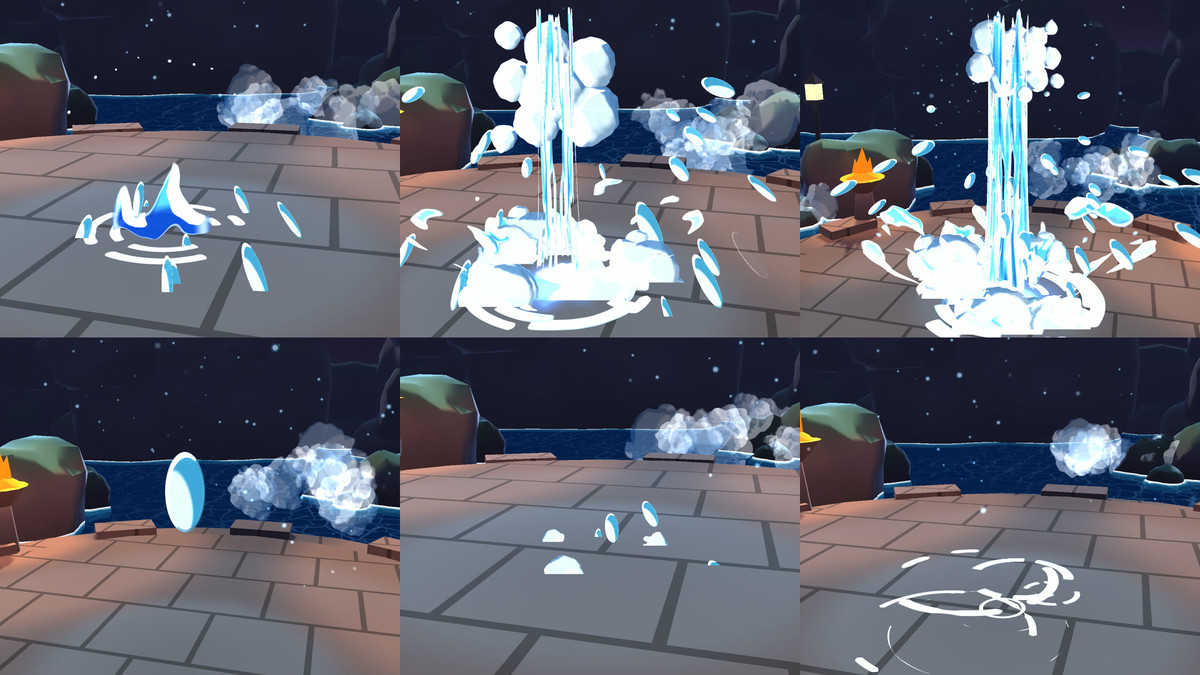 Stylized Water VFX 122 effects
