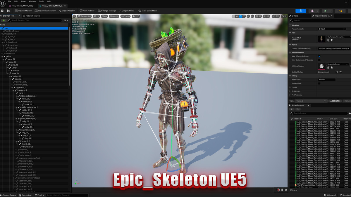 Fantasy Cyborg Miner 1